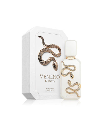 French Avenue Veneno Bianco - Eau de Parfum Premium White & Gold Snake Edition - 100ml