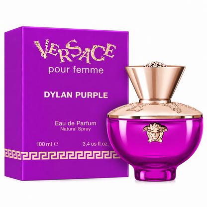 Versace Dylan Purple Pour Femme Eau De Parfum Spray – Long-Lasting Perfume for Women