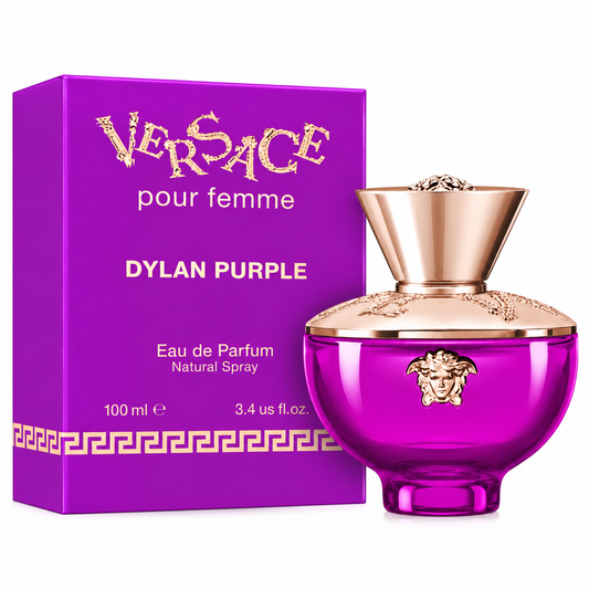 Versace Dylan Purple Pour Femme Eau De Parfum Spray – Long-Lasting Perfume for Women