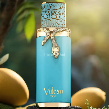 French Avenue Vulcan Feu Eau de Parfum - Luxury Unisex Fragrance with Snake Emblem - 100ml