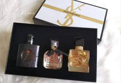Yves Saint Laurent 3-Piece Perfume Gift Set – Luxury Fragrance Collection for Men & Women