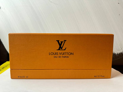 Louis Vuitton 4-Piece Perfume Gift Set – Apogée, Contre Moi, Le Jour Se Lève & Rose des Vents, 30ml Each