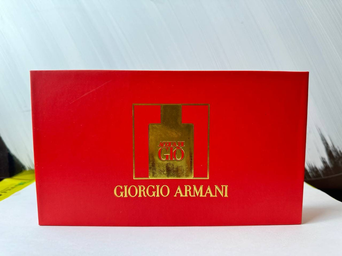Giorgio Armani Acqua di Giò 3-Piece Men's Perfume Gift Set – EDT, EDP & Parfum, 30ml Each