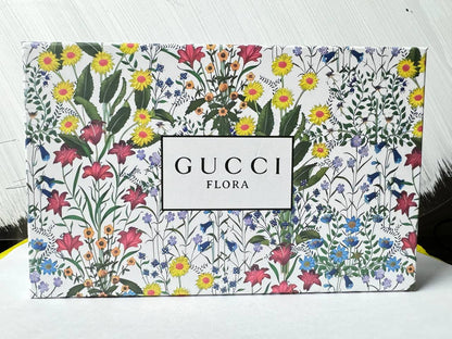 Gucci Flora Gorgeous Gardenia, Jasmine & Magnolia 3-Piece Perfume Gift Set – Eau de Parfum, 30ml Each