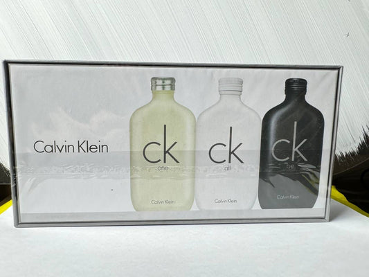 Calvin Klein CK 3-Piece Perfume Gift Set – CK One, CK All & CK Be Unisex Fragrances