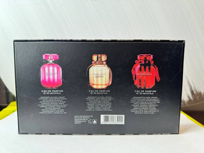 Victoria's Secret Bombshell 3-Piece Perfume Gift Set – Bombshell, Bombshell Seduction & Bombshell Intense, 30ml Each