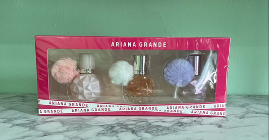 Ariana Grande 3-Piece Perfume Gift Set – Ari, Moonlight & Sweet Like Candy Eau de Parfum, 30ml Each