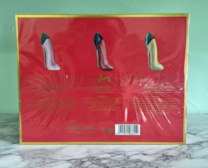 Carolina Herrera Good Girl 3-Piece Perfume Gift Set – Good Girl, Very Good Girl & Fantastic Pink, 30ml Each