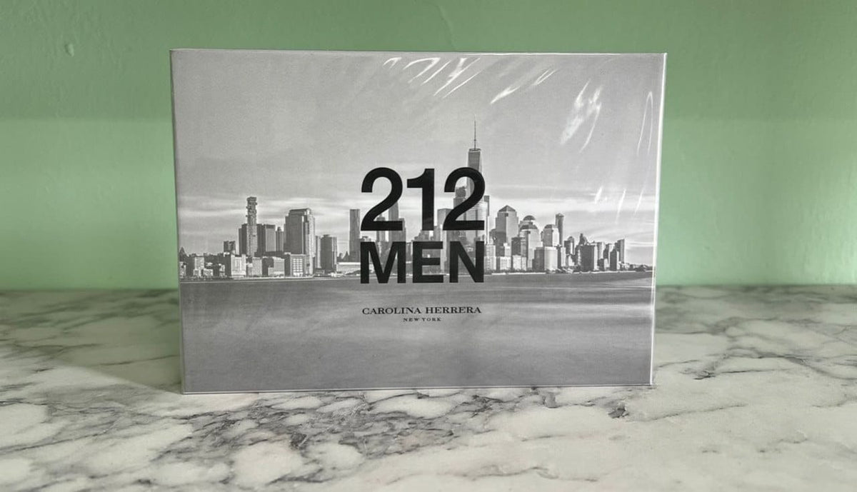 Carolina Herrera 212 Men's Perfume Gift Set – 3-Piece Fragrance Collection, 30ml Each