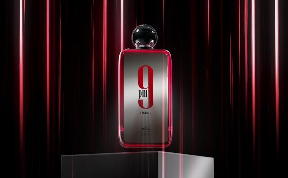 Afnan 9 PM Rebel Eau de Parfum - Intense Luxury Fragrance - 100ml