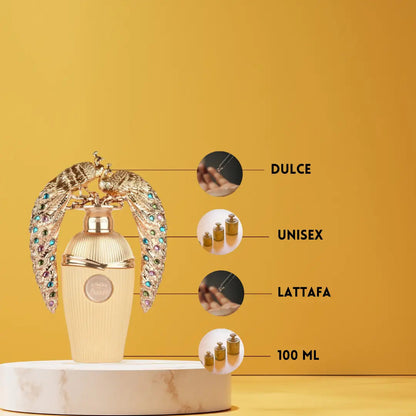 Lattafa Afeef Eau de Parfum - Luxury Arabic Fragrance - 100ml