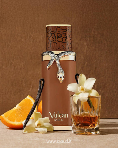 French Avenue Vulcan Sable Eau de Parfum - Luxury Spicy & Woody Fragrance - 100ml