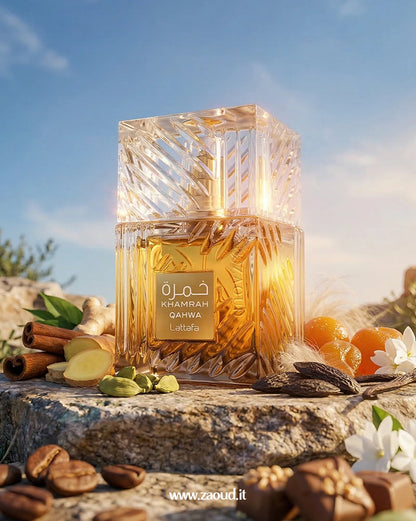 Lattafa Khamrah Qahwa Eau de Parfum - Luxury Unisex Fragrance - 100ml