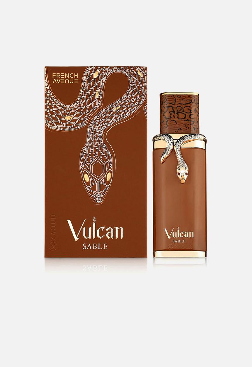 French Avenue Vulcan Sable Eau de Parfum - Luxury Spicy & Woody Fragrance - 100ml