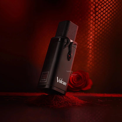 French Avenue Vulcan Black Eau de Parfum - Luxury Unisex Fragrance with Snake Emblem - 100ml